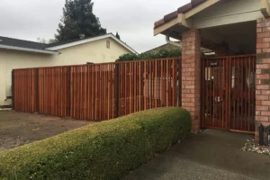 Residential Wooden Fence