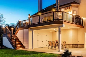 Deck Lighting Installation in Manteca, CA | Outdoor Living | High Quality Fence